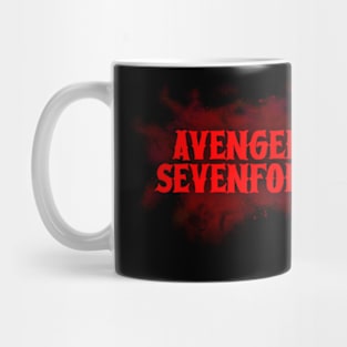 avenged red font Mug